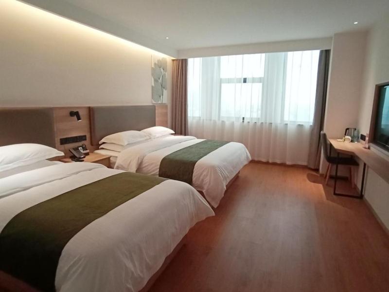 Greentree Inn Jiujiang Railway Station Business Hotel Luaran gambar