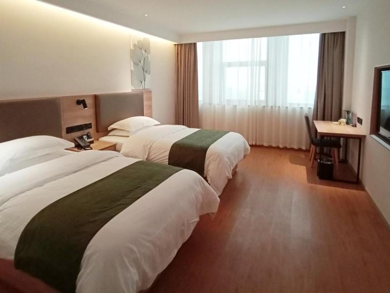 Greentree Inn Jiujiang Railway Station Business Hotel Luaran gambar