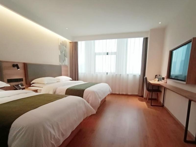 Greentree Inn Jiujiang Railway Station Business Hotel Luaran gambar