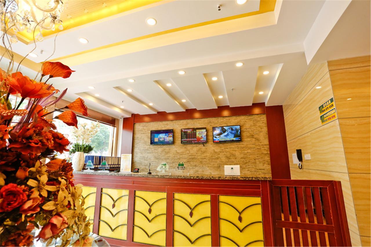 Greentree Inn Jiujiang Railway Station Business Hotel Luaran gambar